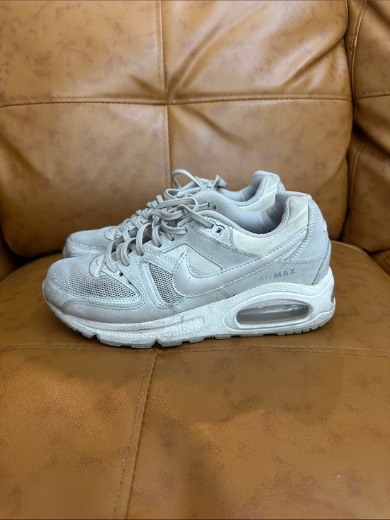 Nike Shoes - Nike Light Gray and White Air Max Sneakers